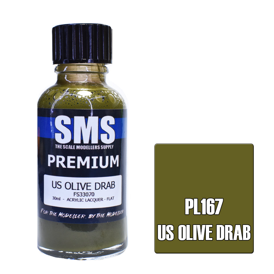 SMS - PL167 - Premium US Olive Drab 30ml