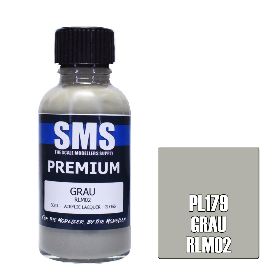 SMS - PL179 - Premium GRAU RLM02 30ml