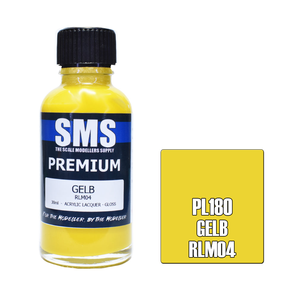 SMS - PL180 - Premium GELB RLM04 30ml