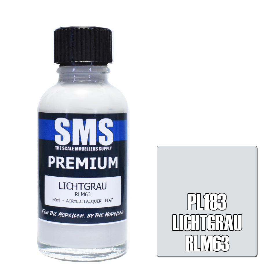 SMS - PL183 - Premium Lichtgrau RLM63 30ml