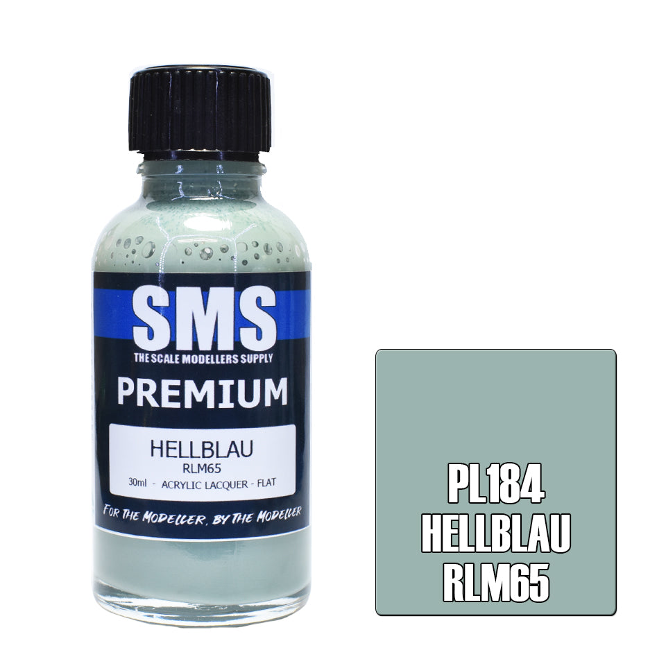 SMS - PL184 - Premium Hellblau RLM65 30m