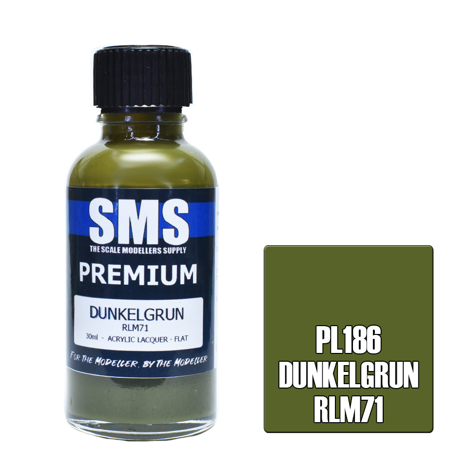 SMS - PL186 - Premium Dunkelgrun RLM71 30ml