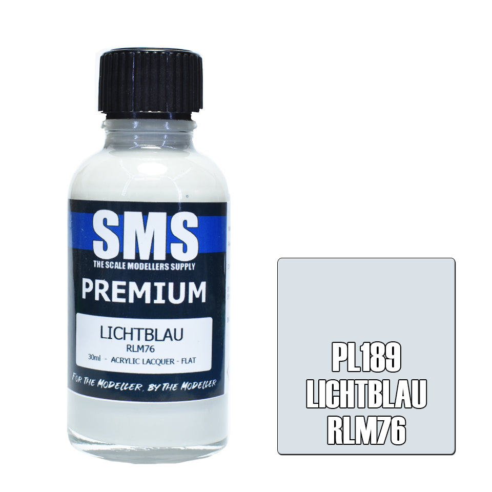 SMS - PL189 - Premium Lichtblau RLM76 30ml