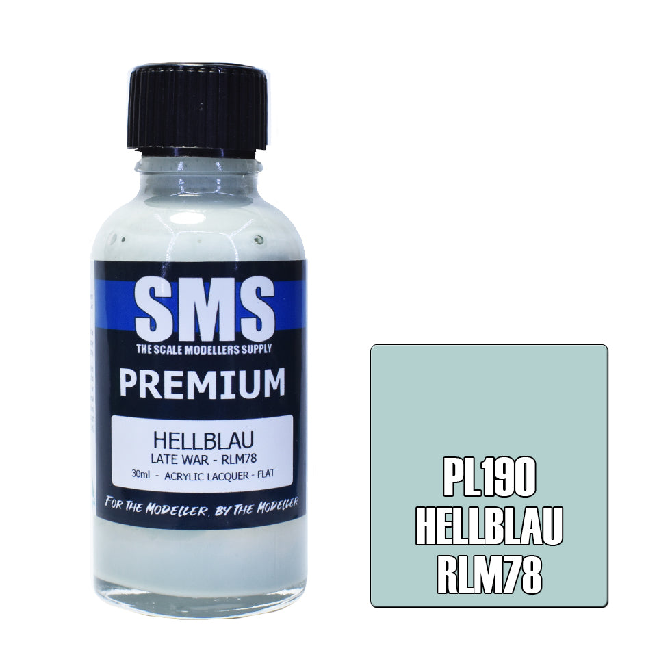 SMS - PL190 - Premium Hellblau RLM78 30ml