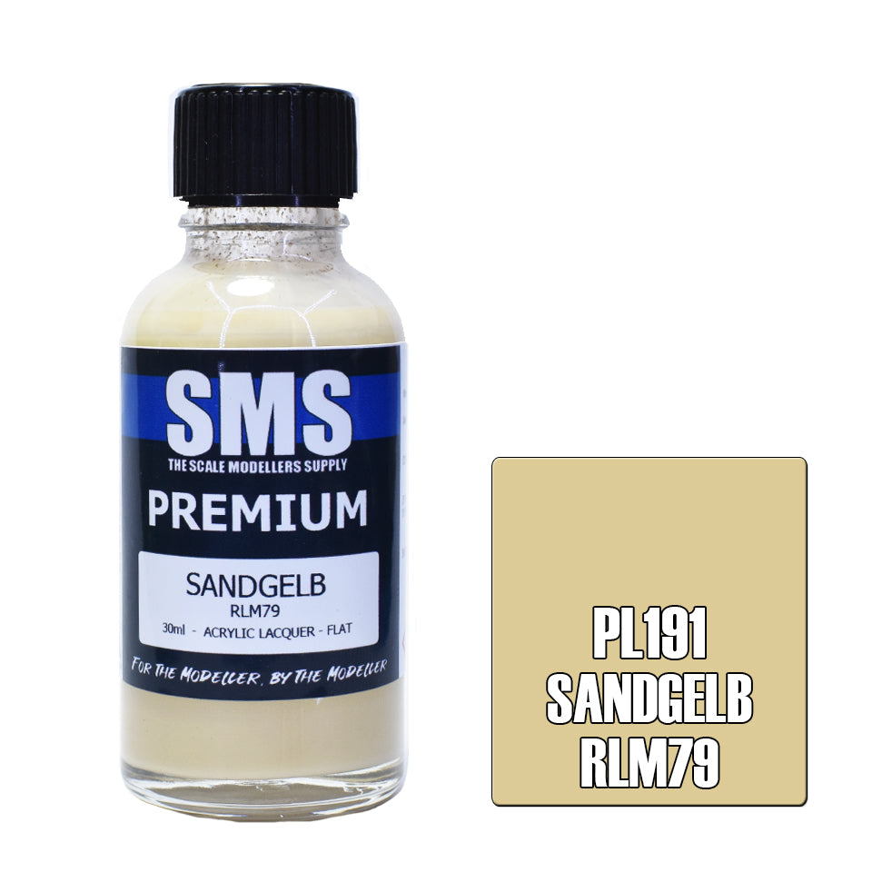 SMS - PL191 - Premium Sandgelb RLM79 30ml