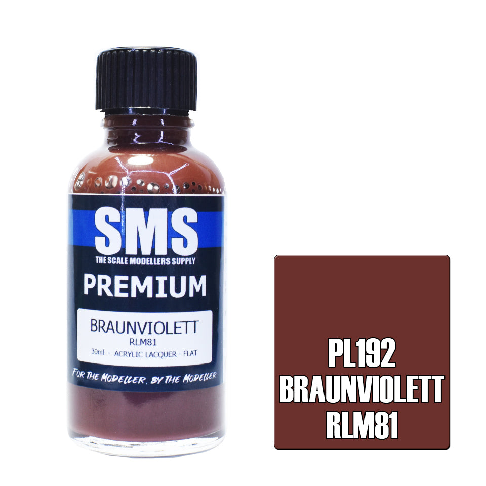 SMS - PL192 - Premium Braunviolett RLM81 30ml