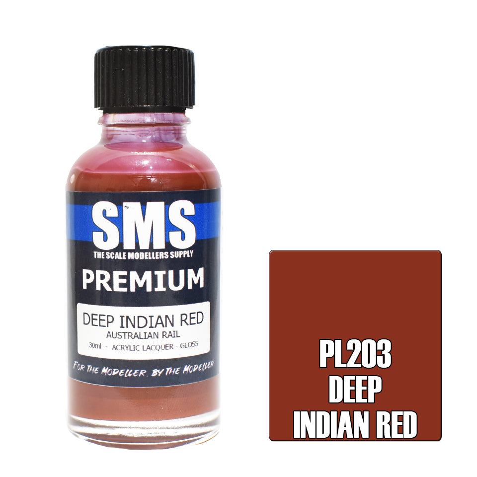 SMS - PL203 - Premium Deep Indian Red 30ml