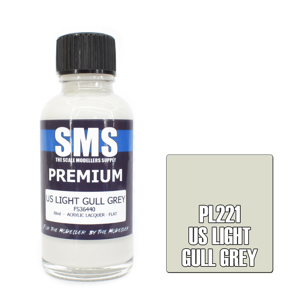 SMS - PL221 - Premium US Light Gull Grey 30ml