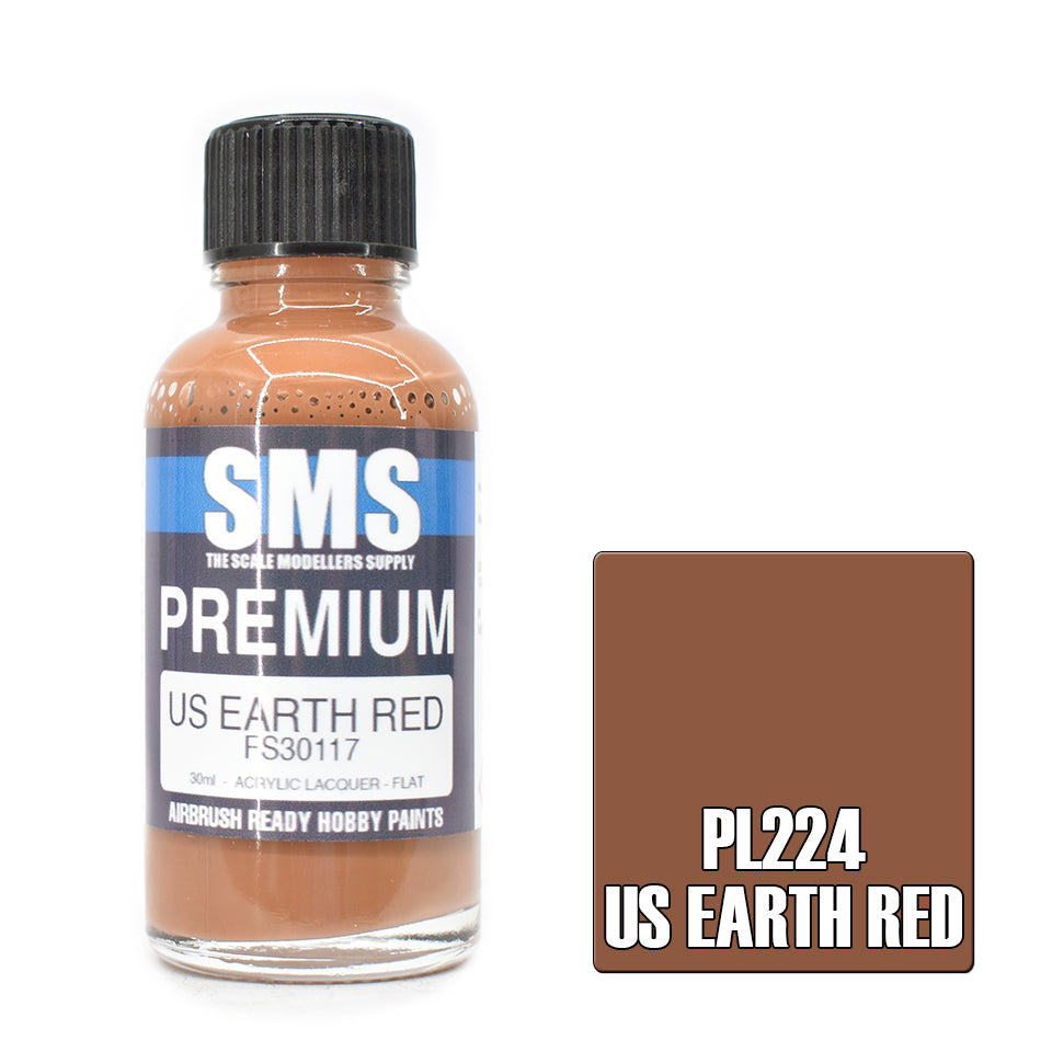 SMS - PL224 - Premium US Earth Red 30ml