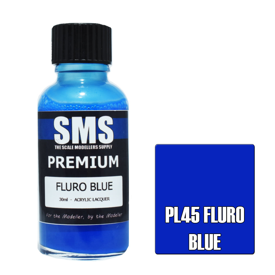 SMS - PL45 - Premium Fluro Blue 30ml