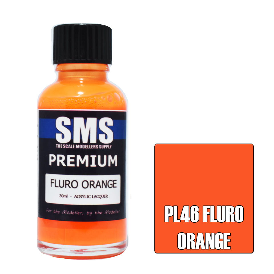 SMS - PL46 - Premium Fluro Orange 30ml