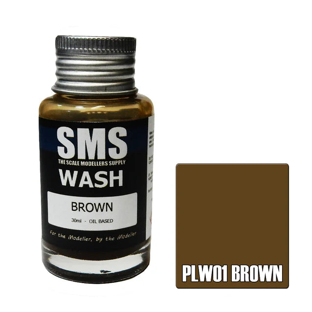 SMS - PLW01 - Wash BROWN 30ml