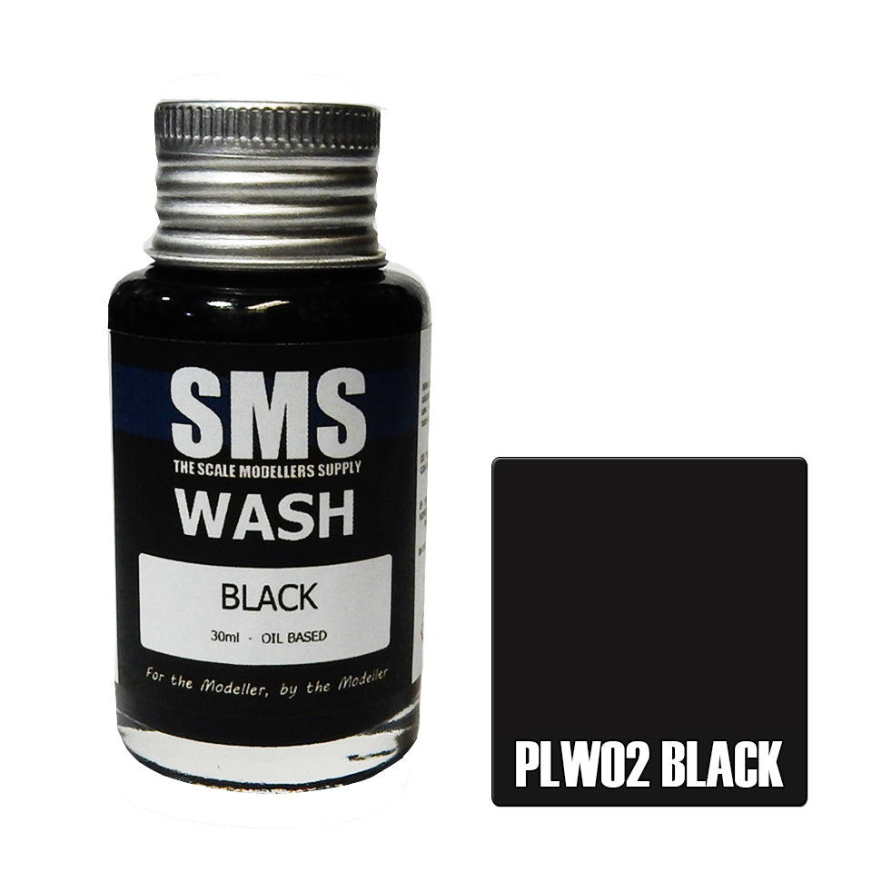 SMS - PLW02 - Wash Black 30ml
