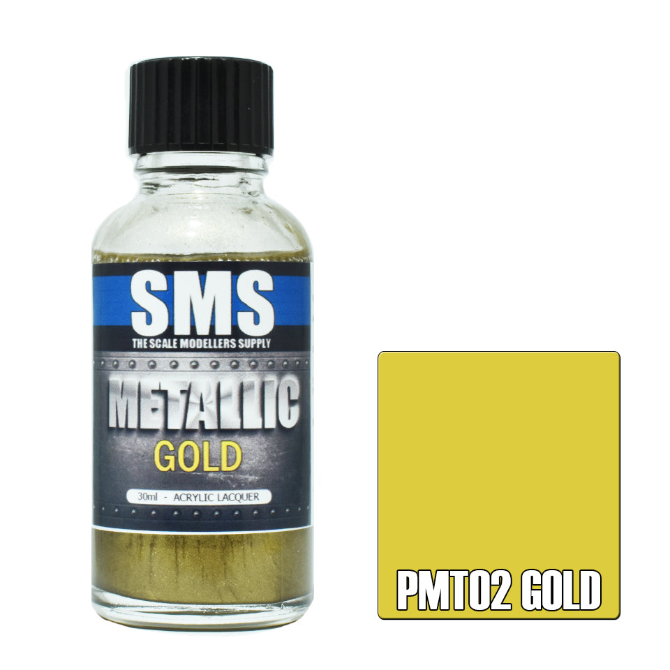 SMS - PMT02 - Metallic Gold 30ml