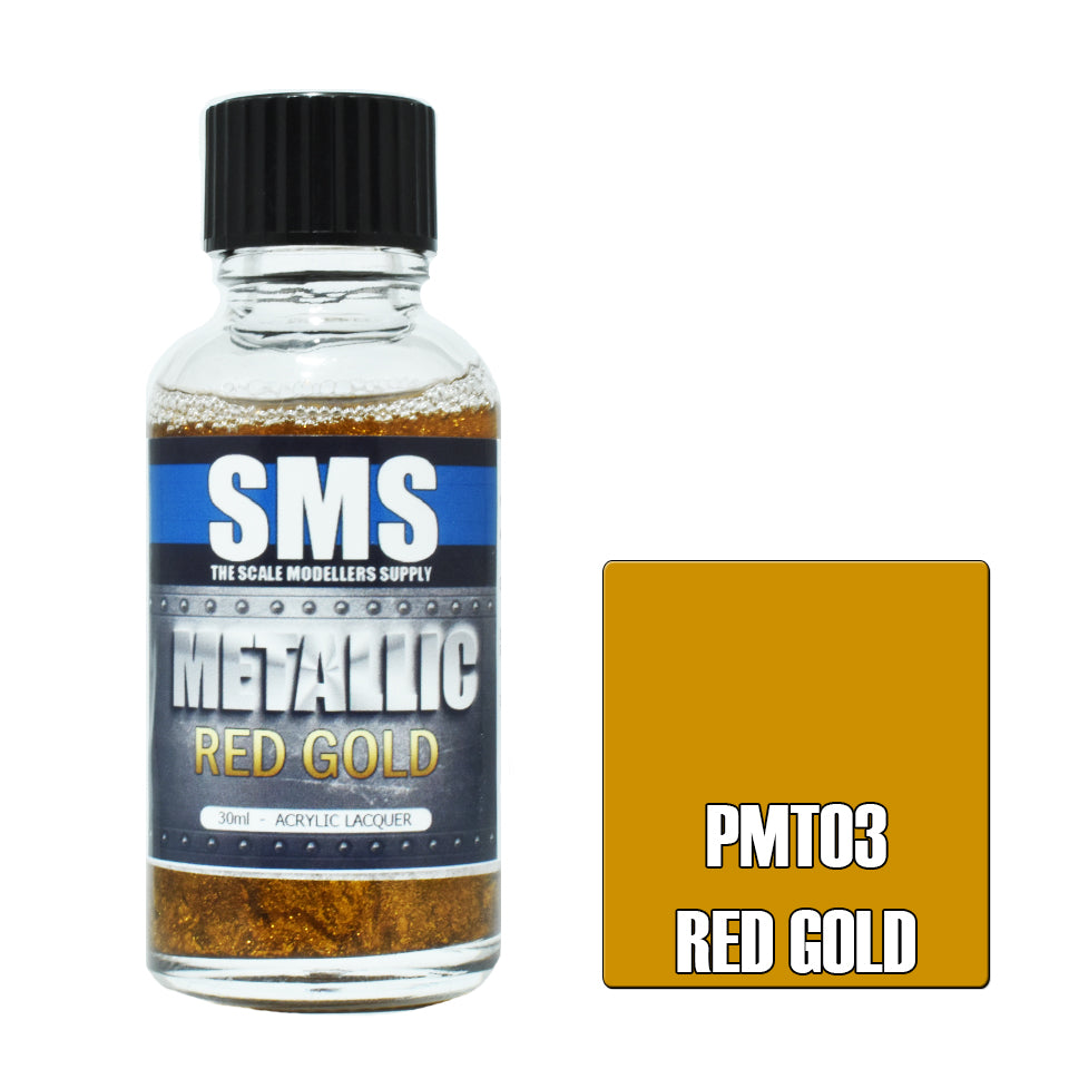 SMS - PMT03 - Metallic Red Gold 30ml