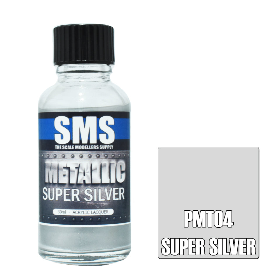 SMS - PMT04 - Metallic Super Silver 30ml