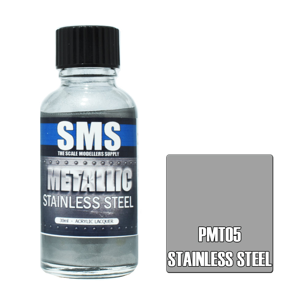 SMS - PMT05 - Metallic Stainless Steel 30ml
