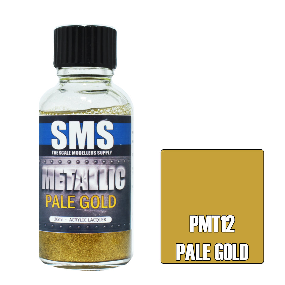 SMS - PMT12 - Metallic Pale Gold 30ml