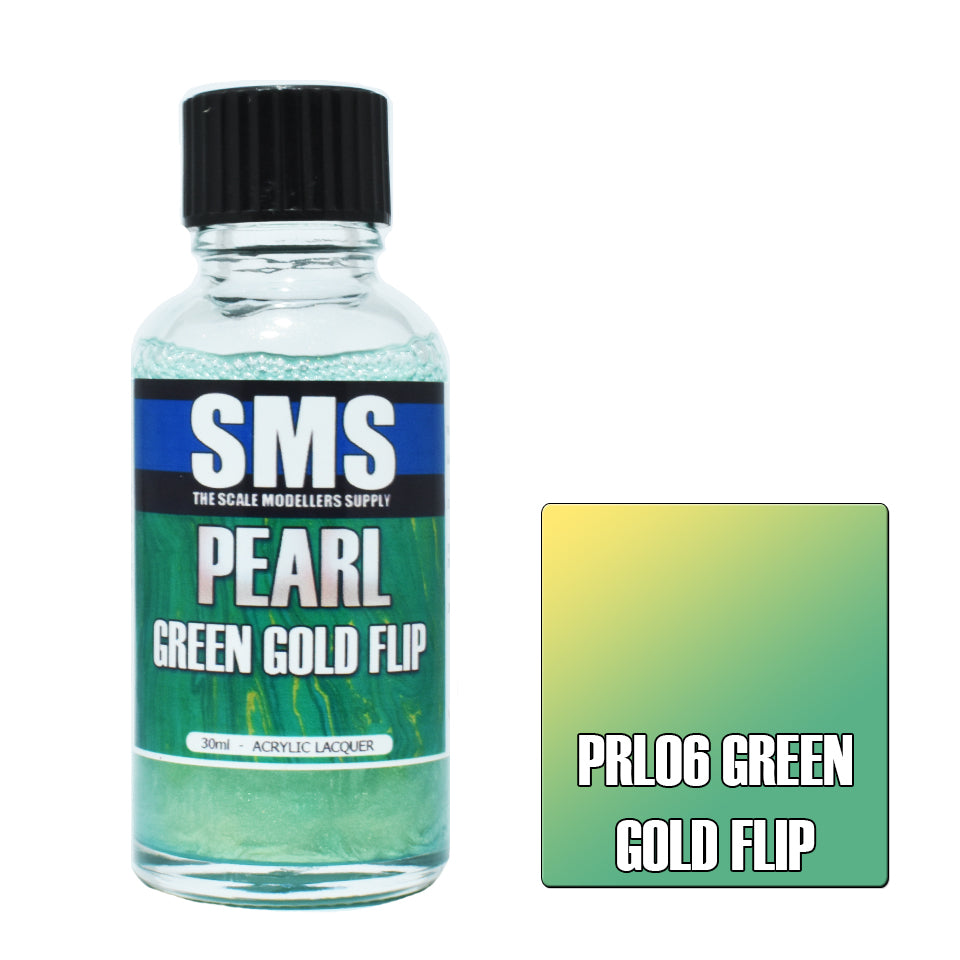 SMS - PRL06 - Pearl Green Gold Flip 30ml
