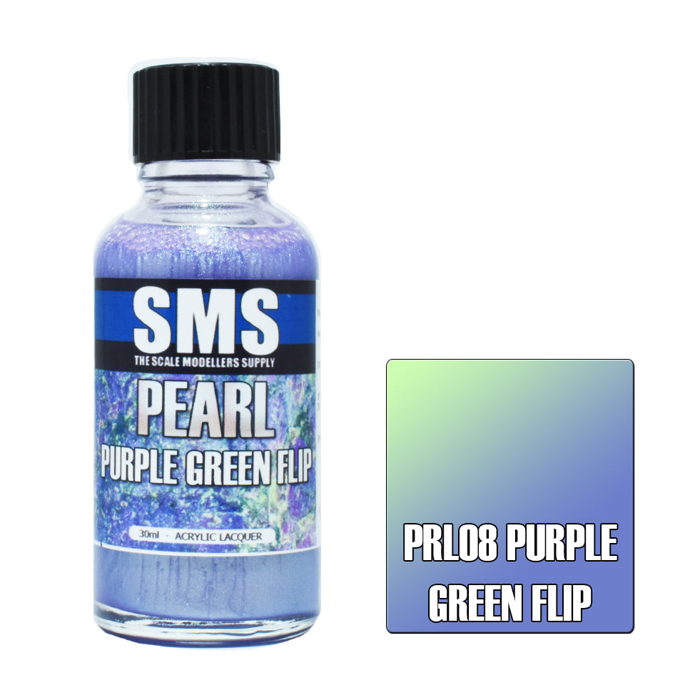 SMS - PRL08 - Pearl Purple Green Flip 30ml