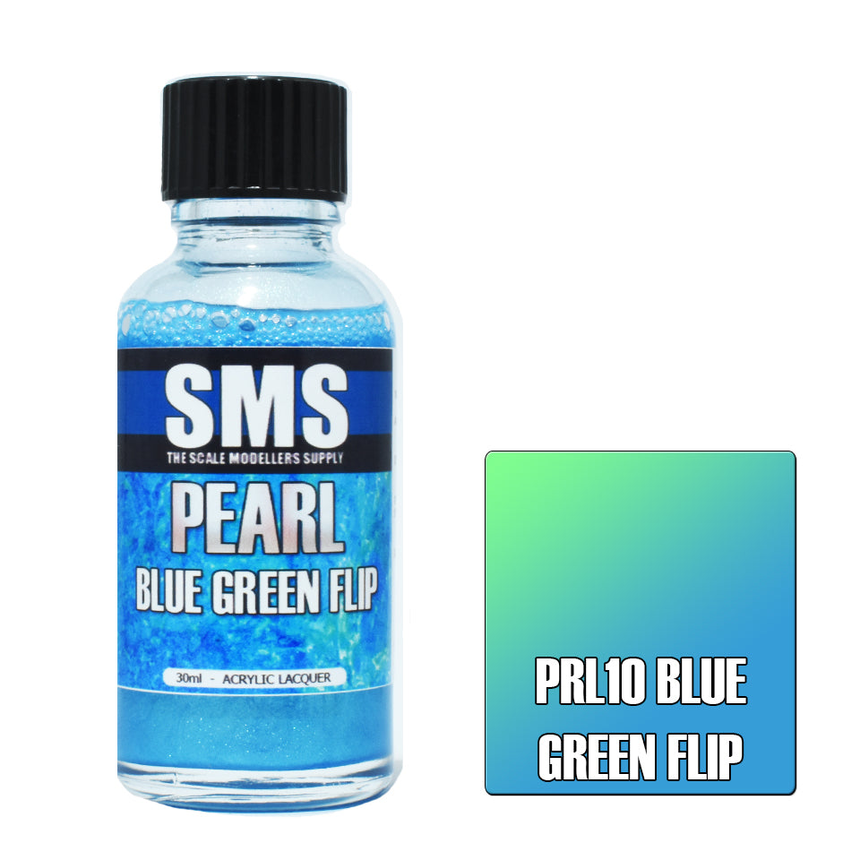 SMS - PRL10 - Pearl Blue Green Flip 30ml