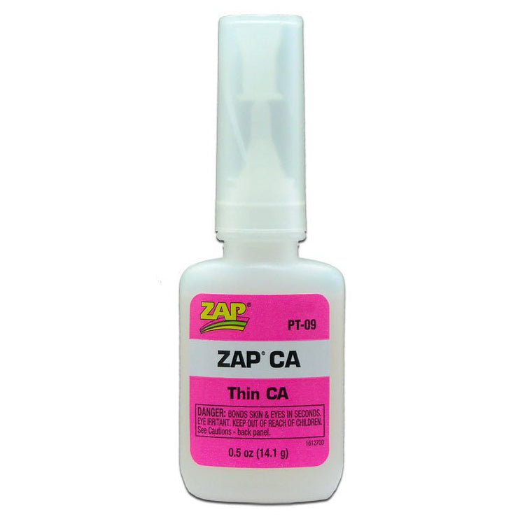 Zap-A-Gap - PT09 - CA Thin Cyanoacrylate (Pink) 1/2oz/14.1g