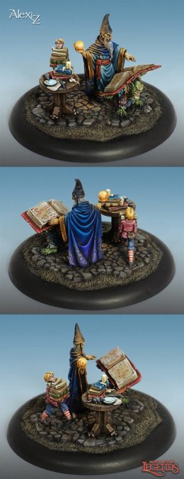 Reaper - Unpainted - 03186 - Dark Heaven Legends: Wizard's Workshop (metal)