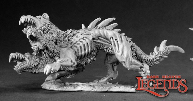 Reaper - 03423 - Dark Heaven Legends: Cerberus, Hound of Hell (metal)