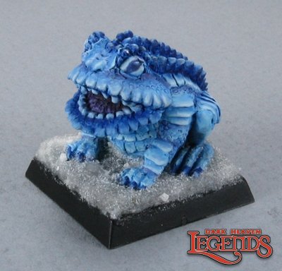 Reaper - Unpainted - 03464 - Dark Heaven Legends: Ice Toad (metal)