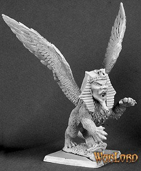 Reaper - Unpainted - 14256 - Warlord: Sphinx, Nefsokar Monster (Metal)