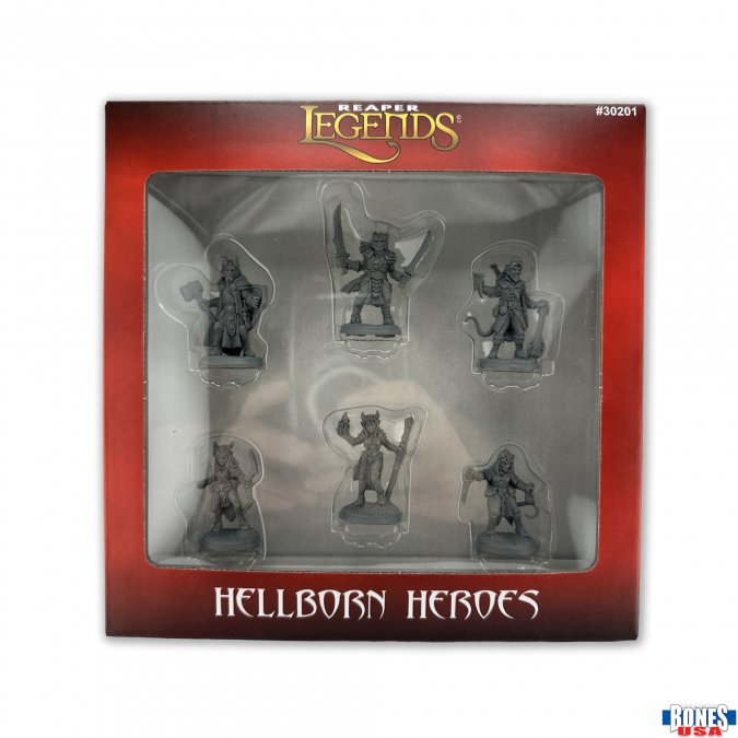 Reaper - 30221 - Dungeon Dwellers: Hellborn Heroes Boxed Set