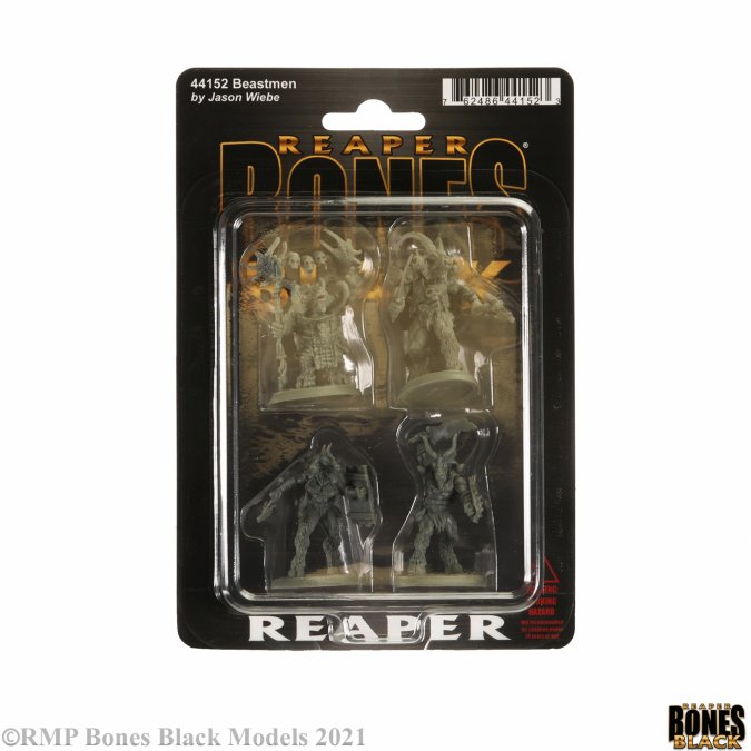 Reaper - 44152 - Bones Black: Beastmen (4)
