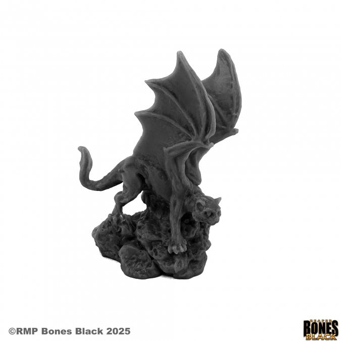 Reaper - 44237 - Bones Black: Mercurix, Winged Cat