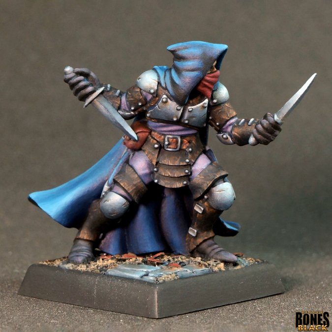 Reaper - 44269 - Bones Black: Eli Quicknight, Human Assassin