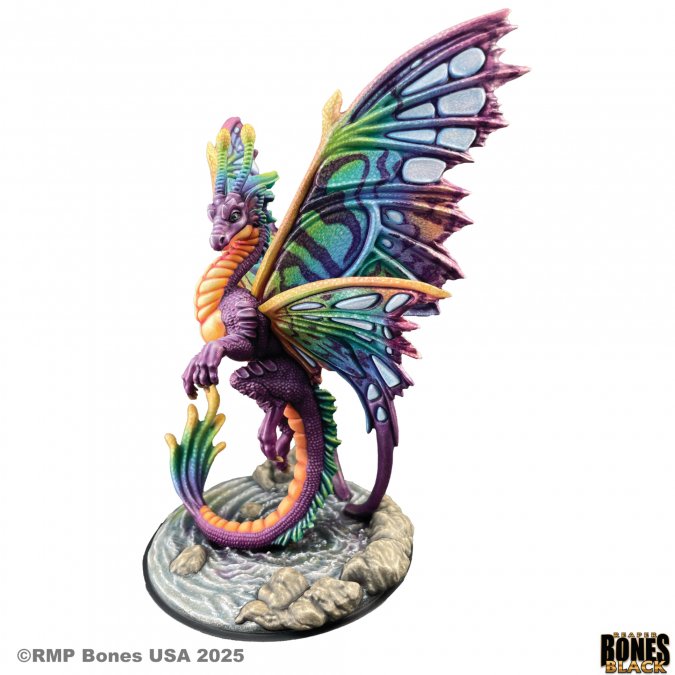 Reaper - 44270 - Bones Black: Shimmerscale, Fairy Dragon