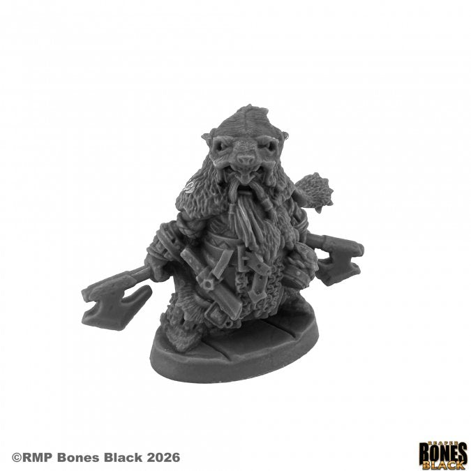 Reaper - 44281 - Bones Black: Dwarf Berserker