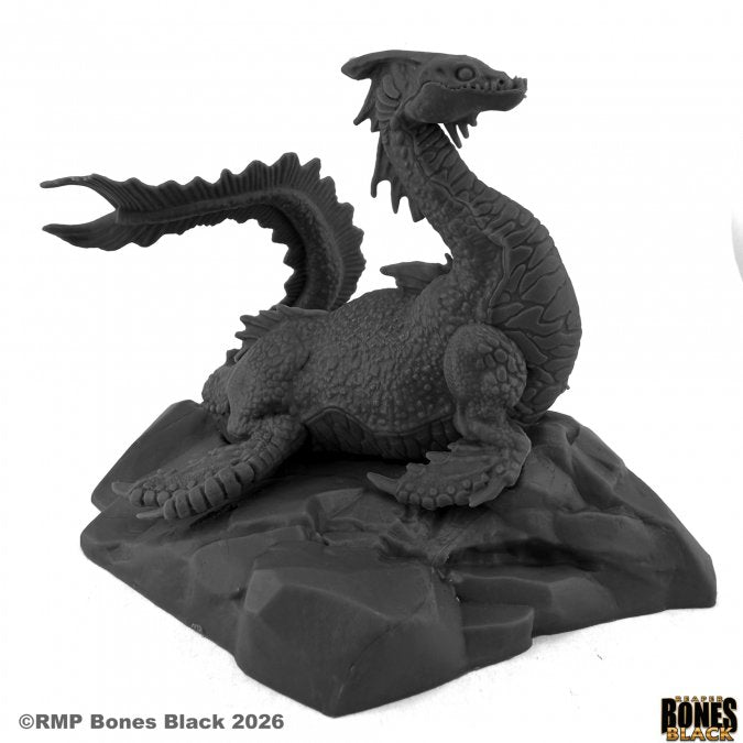 Reaper - 44349 - Bones Black: Lochwyrm (Nessie)