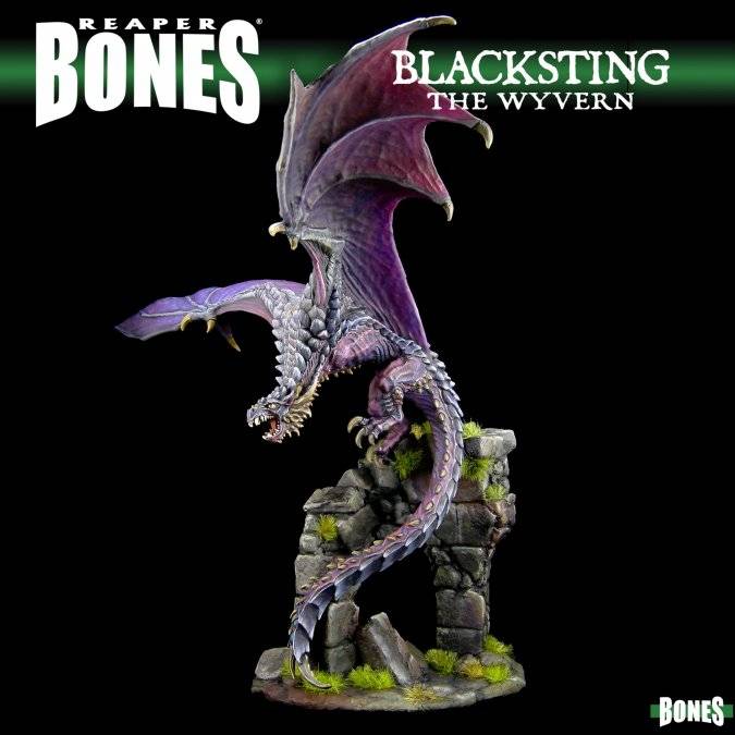 Reaper - Bones - 77981 - Blacksting the Wyvern