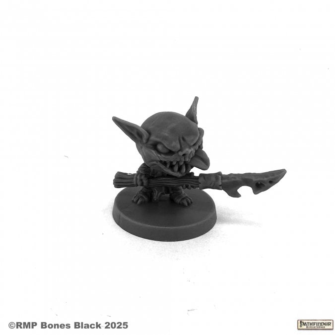 Reaper - 89072 - Pathfinder Bones USA: Chibi Goblin with Horsechopper