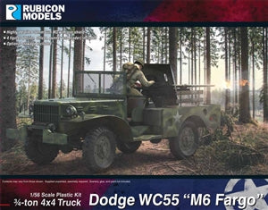 Rubicon Models - USA - Dodge WC55 M6 Fargo 3/4-ton 4x4 Truck
