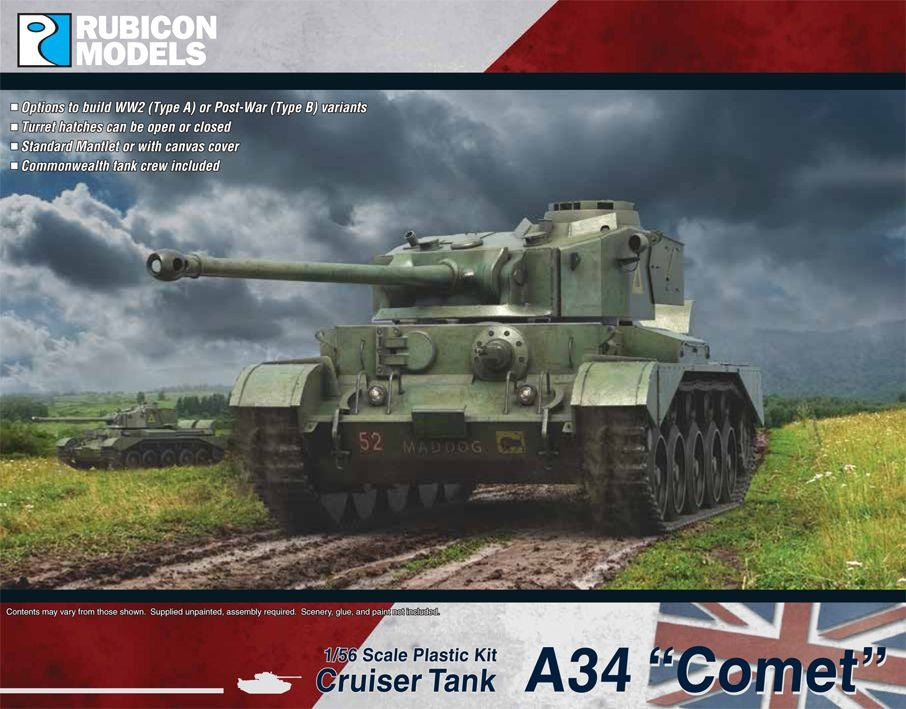 Rubicon Models - Great Britain - A34 Comet Cruiser Tank