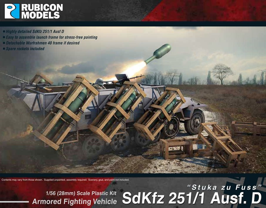 Rubicon Models - SdKfz 251/1 Ausf D Stuka zu Fuss AFV