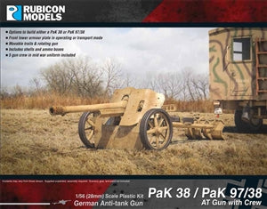 Rubicon Models - German - PaK 38 / PaK 97/38 AT Gun with Crew
