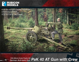 Rubicon Models - German - PaK 40 AT Gun with Crew