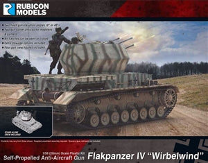Rubicon Models - German - Flakpanzer IV Wirbelwind Self-Propelled Anti-Aircraft Gun