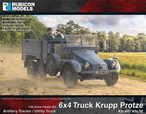 Rubicon Models - German - 6x4 Truck Krupp Protze Artillery Tractor / Utility Truck