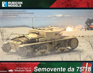 Rubicon Models - Italy - Semovente da 75/18 Medium Tank