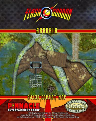 Flash Gordon RPG - Arboria + Fast Pursuit Rocket Maps