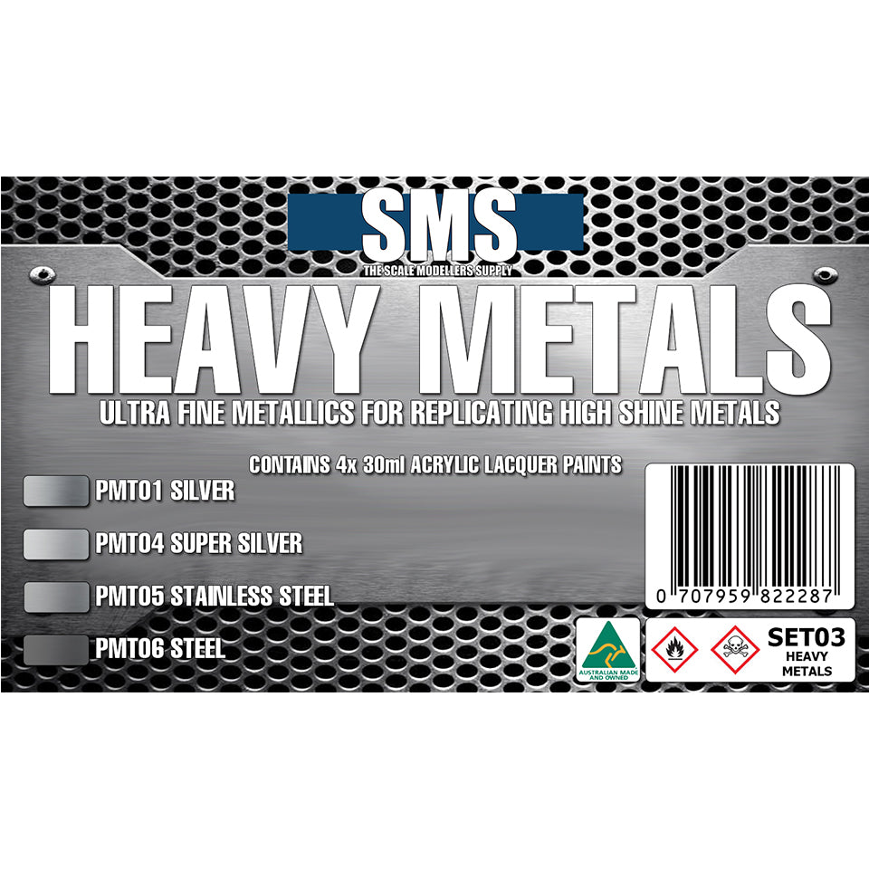 SMS - SET03 - Heavy Metals Colour Set