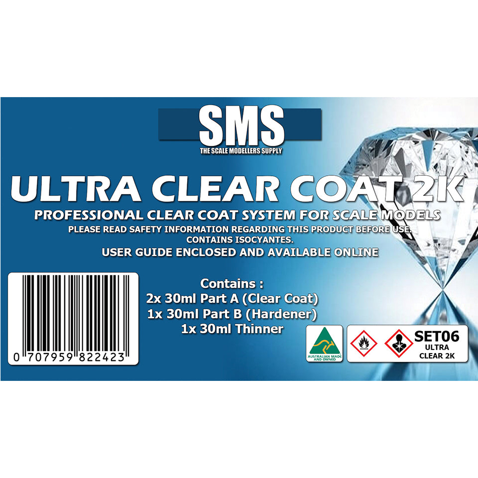 SMS - SET06 - Ultra Clear Coat 2K Colour Set